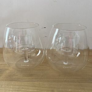 Chevalier Collection Stemless Aerating Wine Glasses Set of 2 in Box (no lid)